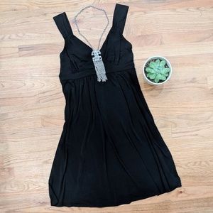 Michael Kors Wide Strap Tank Dress Black LBD